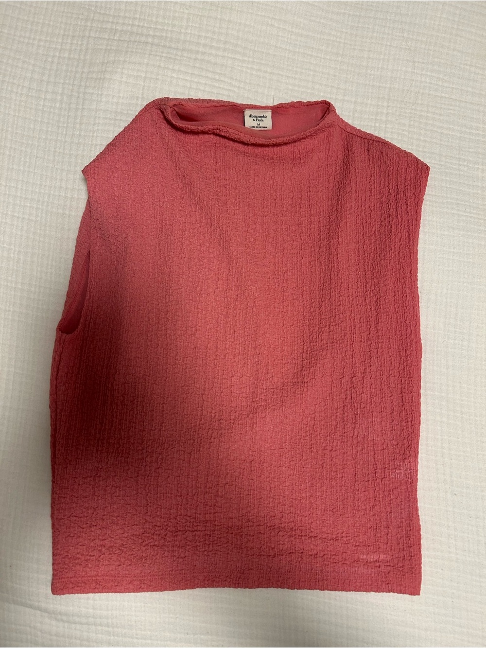 Abercrombie Pink Sleeveless Top